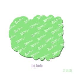 Brain Bouquet – Acrylic Badge Reel Blank (2") No Hole | Optional Sticker or UV DTF - Image 2