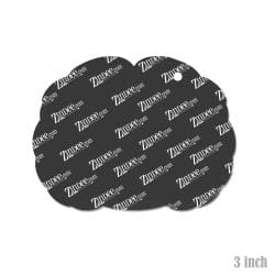Alternative view of Brain – Acrylic Keychain Blank (3") | Optional Sticker or UV DTF