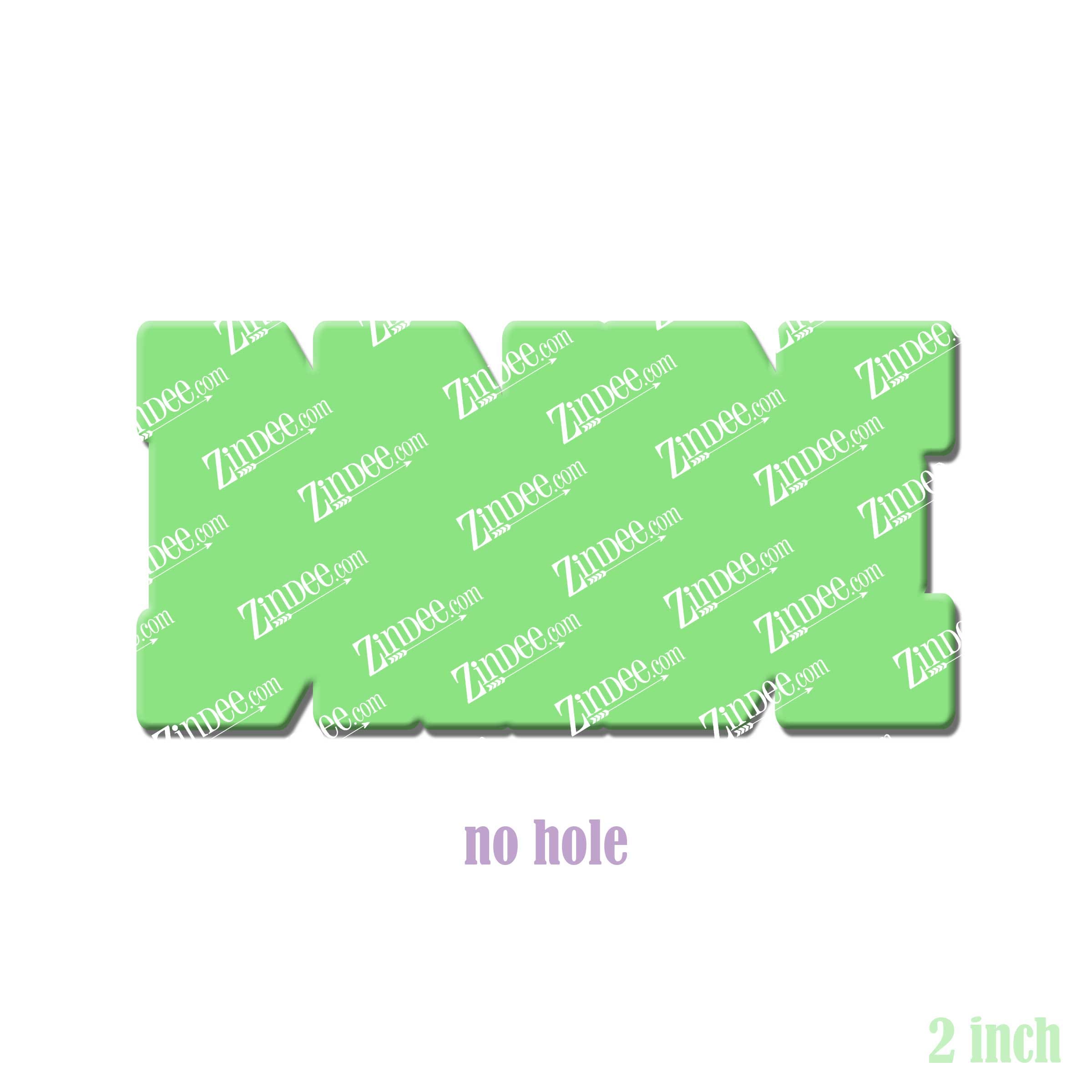 Bride (word) acrylic blank (2 inch) NO HOLE (5 piece minimum)