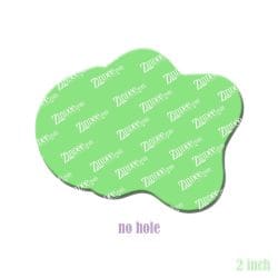 Broken Egg acrylic blank (2 inch) NO HOLE