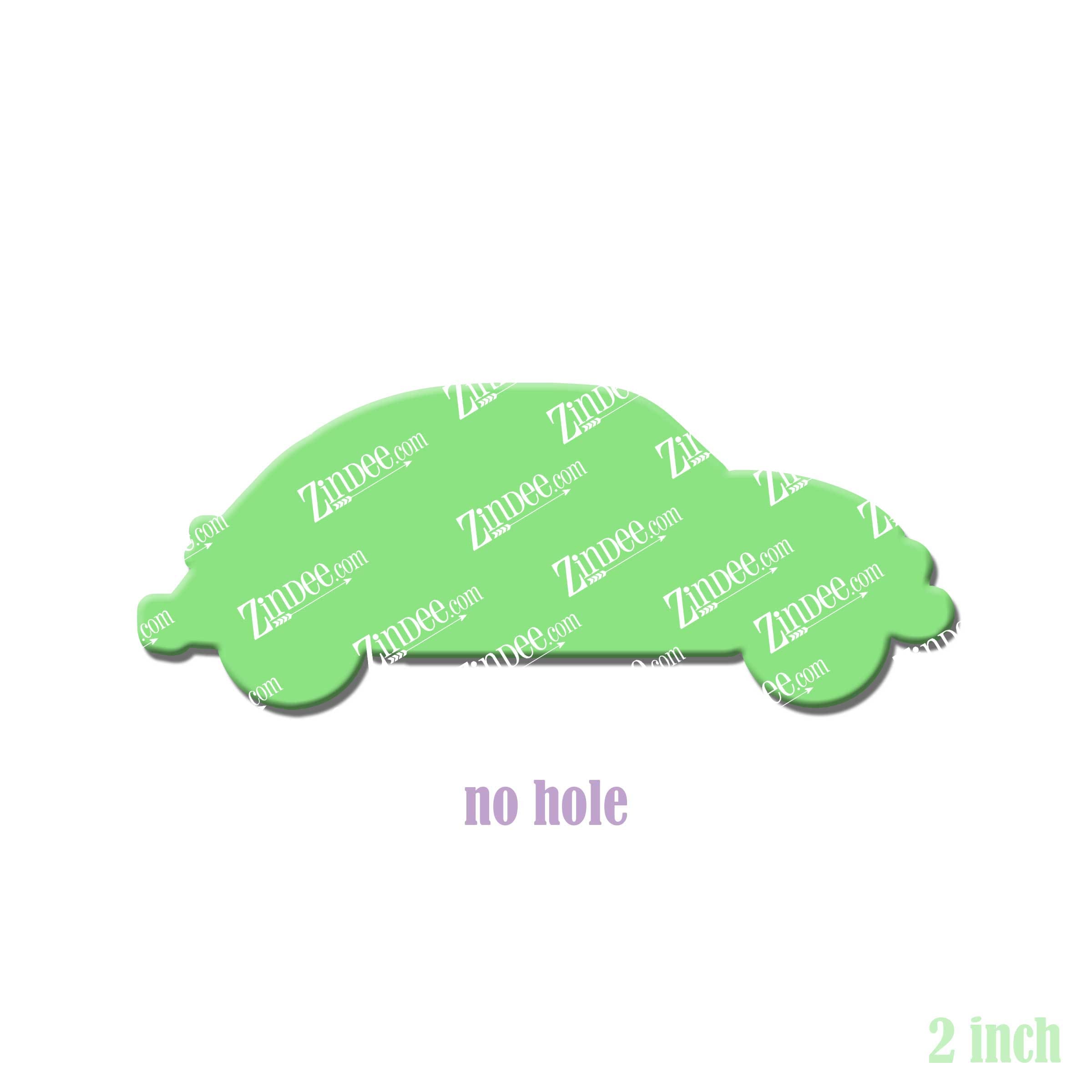 Bug Car (side view) acrylic blank (2 inch) NO HOLE