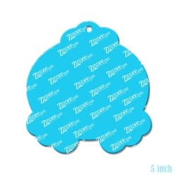 Bunny Butt acrylic blank (5 inch)