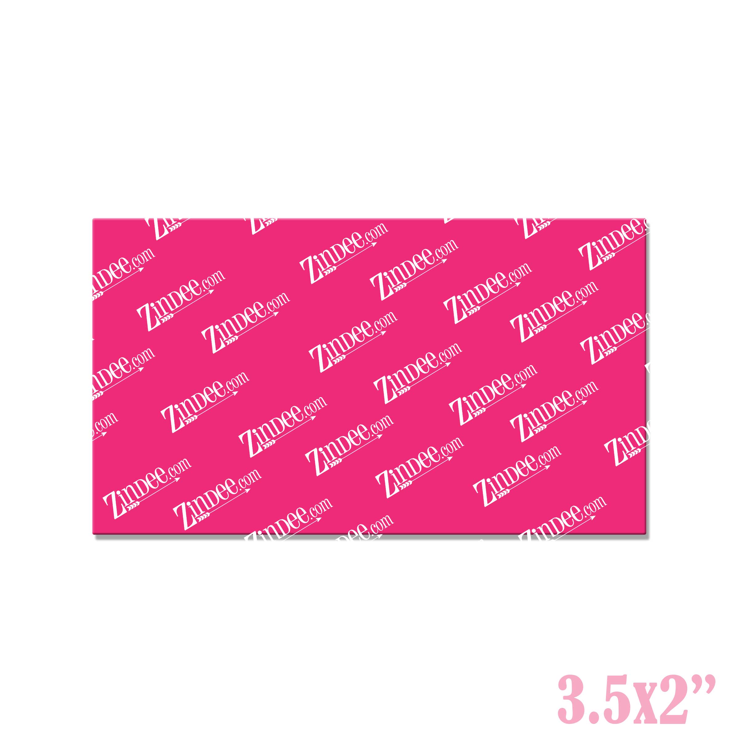 Business Card sized rectangle (engrave-able)