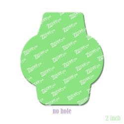 Alternative view of Butt – Acrylic Badge Reel Blank (2") No Hole | Optional Sticker or UV DTF