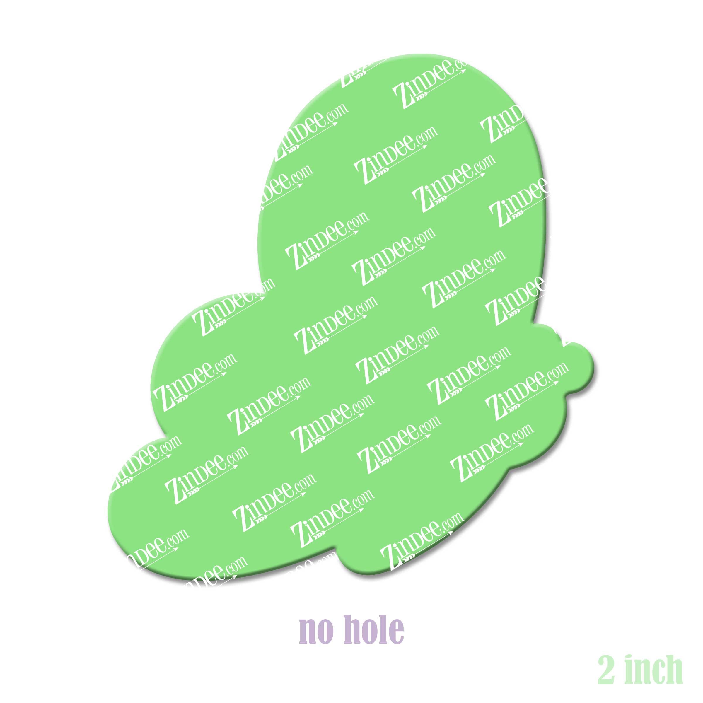 Alternative view of Butterfly Baby Acrylic Blank- Sticker- UV DTF (2 inch) NO HOLE