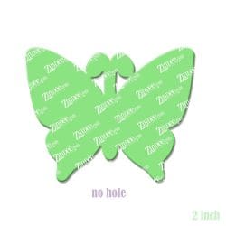 Alternative view of Butterfly – Acrylic Badge Reel Blank (2") No Hole | Optional Sticker or UV DTF
