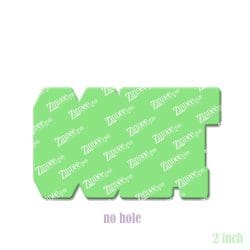 CCHT Acrylic Blank- Sticker- UV DTF (2 inch) NO HOLE (5 piece minimum)