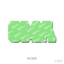 Alternative view of CMA – Acrylic Badge Reel Blank (2") No Hole | Optional Sticker or UV DTF