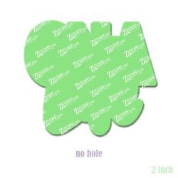 Alternative view of CNA Life – Acrylic Badge Reel Blank (2") No Hole | Optional Sticker or UV DTF