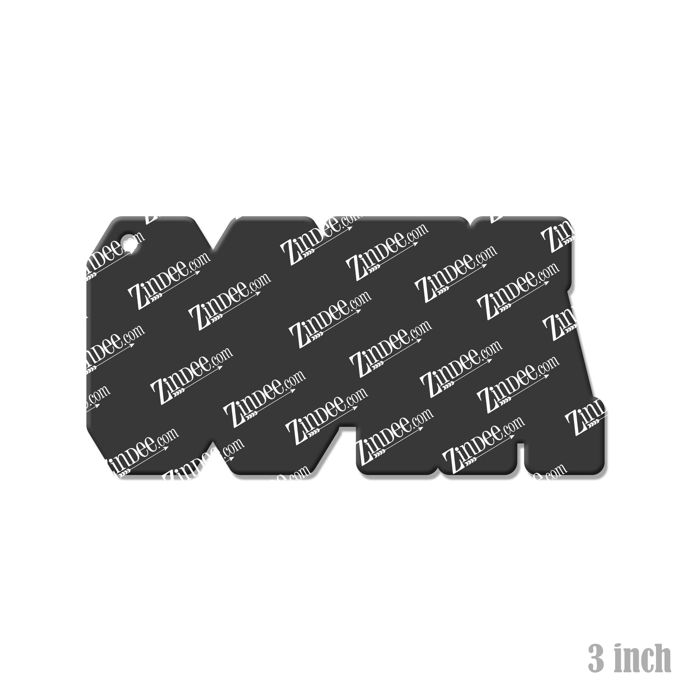 COTA acrylic blank (3 inch) (5 piece minimum)