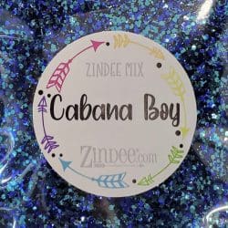Cabana Boy Polyester Glitter (BAG) ZINDEE MIX