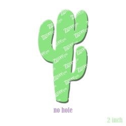 Alternative view of Cactus – Acrylic Badge Reel Blank (2") No Hole | Optional Sticker or UV DTF