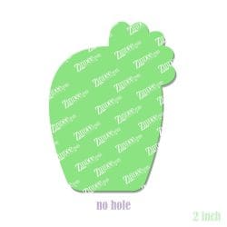 Alternative view of Cactus Baby – Acrylic Badge Reel Blank (2") No Hole | Optional Sticker or UV DTF