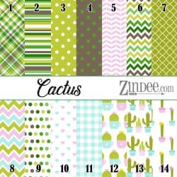 Cactus Prints (vinyl)