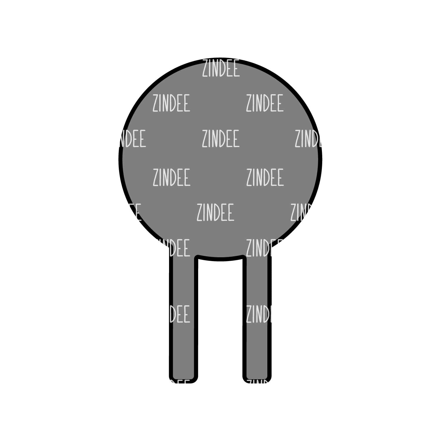 Alternative view of Cake Topper 5x8