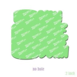 Alternative view of Calm Your Rass – Acrylic Badge Reel Blank (2") No Hole | Optional Sticker or UV DTF