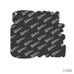 Alternative view of Calm Your Rass Acrylic Blank- Sticker- UV DTF (3 inch)