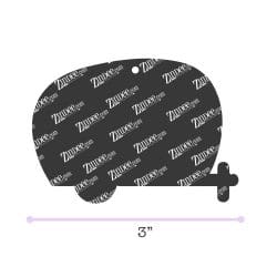 Camper – Acrylic Keychain Blank (3") | Optional Sticker or UV DTF