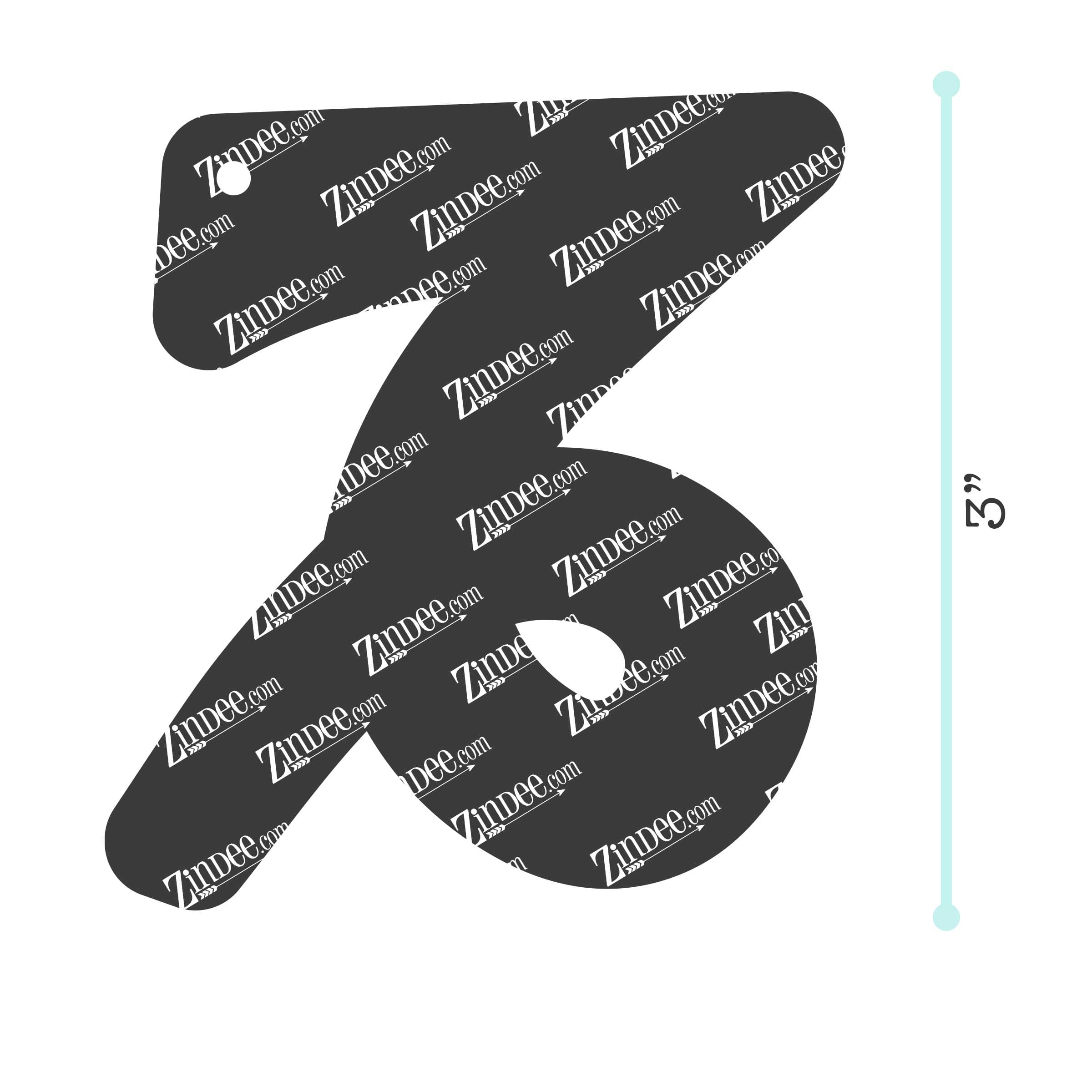 Capricorn (zodiac) acrylic blank (3 inch)