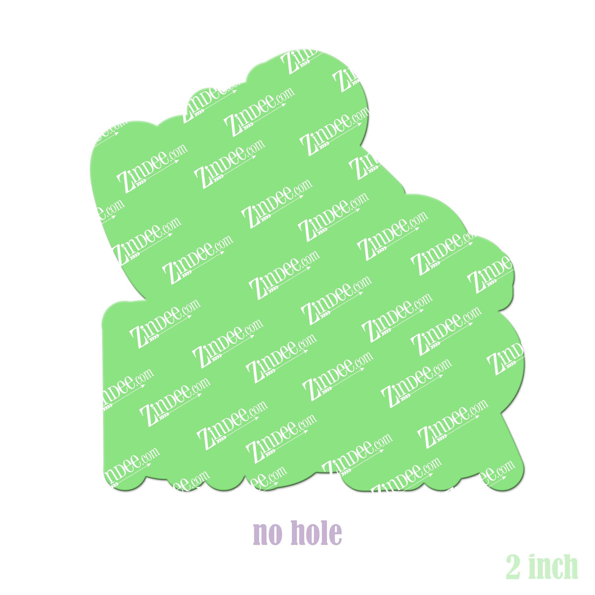 Alternative view of Car Rider Acrylic Blank- Sticker- UV DTF (2 inch) NO HOLE