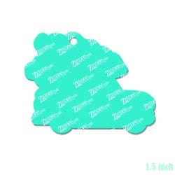 Alternative view of Car with Tree Acrylic Blank- Sticker- UV DTF (1.5 inch)