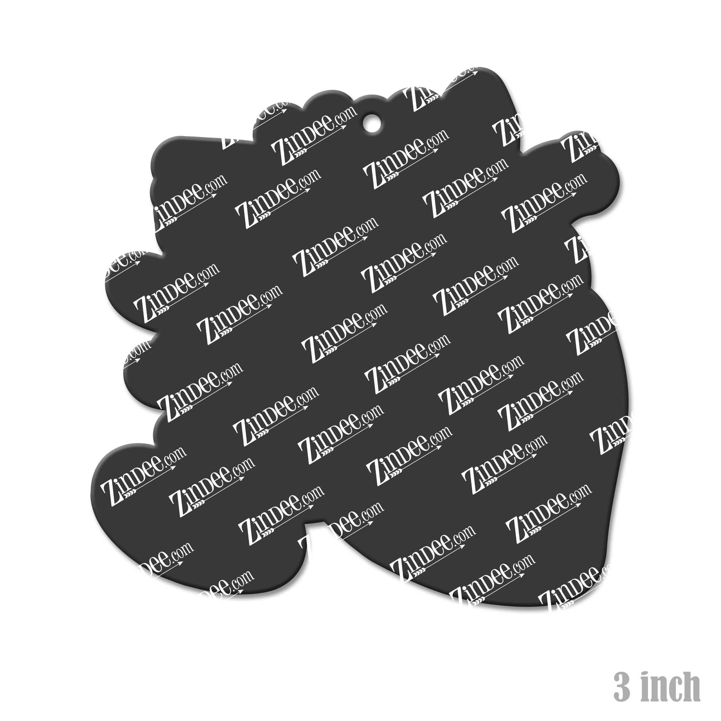 Cardiology Heart Acrylic Blank- Sticker- UV DTF (3 inch) - Image 2