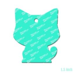 Alternative view of Cat Acrylic Blank- Sticker- UV DTF (1.5 inch)