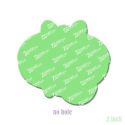 Alternative view of Cat Donut – Acrylic Badge Reel Blank (2") No Hole | Optional Sticker or UV DTF