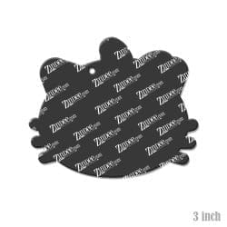 Alternative view of Cat Face Bow Acrylic Blank- Sticker- UV DTF (3 inch)