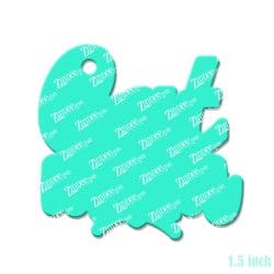 Alternative view of Cat Whiskers Mom Acrylic Blank- Sticker- UV DTF (1.5 inch)