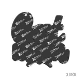 Alternative view of Cat Whiskers Mom Acrylic Blank- Sticker- UV DTF (3 inch)