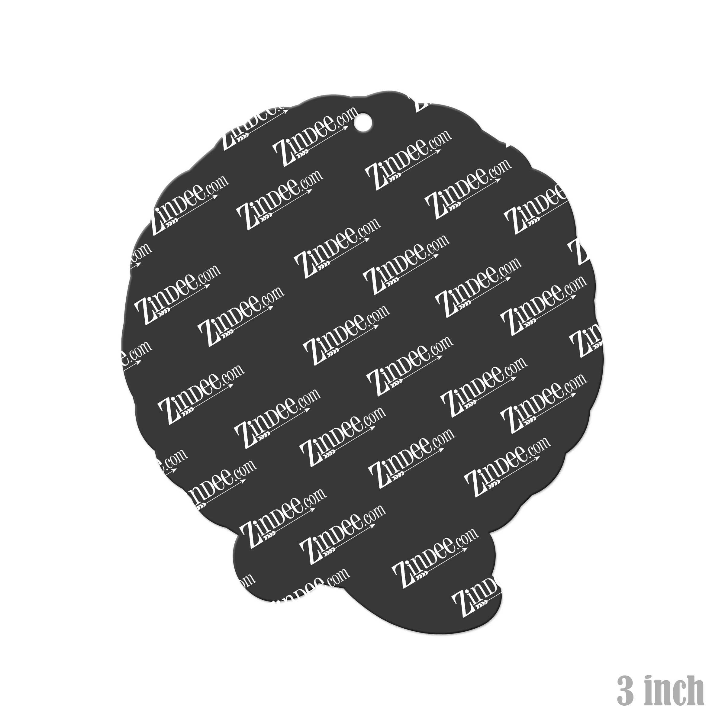 Cat Wreath Acrylic Blank- Sticker- UV DTF (3 inch) - Image 2