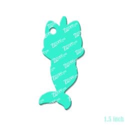 Caticorn Mermaid acrylic blank (1.5 inch)