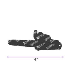 Chainsaw acrylic blank (3 inch)