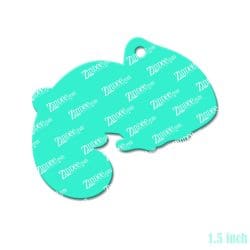 Alternative view of Chameleon Baby Acrylic Blank- Sticker- UV DTF (1.5 inch)