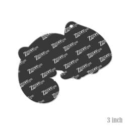 Alternative view of Chameleon Baby Acrylic Blank- Sticker- UV DTF (3 inch)