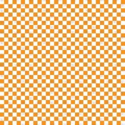 Checkerboard Orange White seamless (vinyl)
