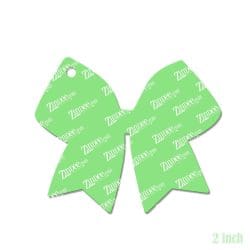 Alternative view of Cheer Bow – Acrylic Keychain Blank (2") | Optional Sticker or UV DTF