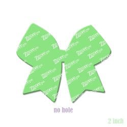 Alternative view of Cheer Bow – Acrylic Badge Reel Blank (2") No Hole | Optional Sticker or UV DTF