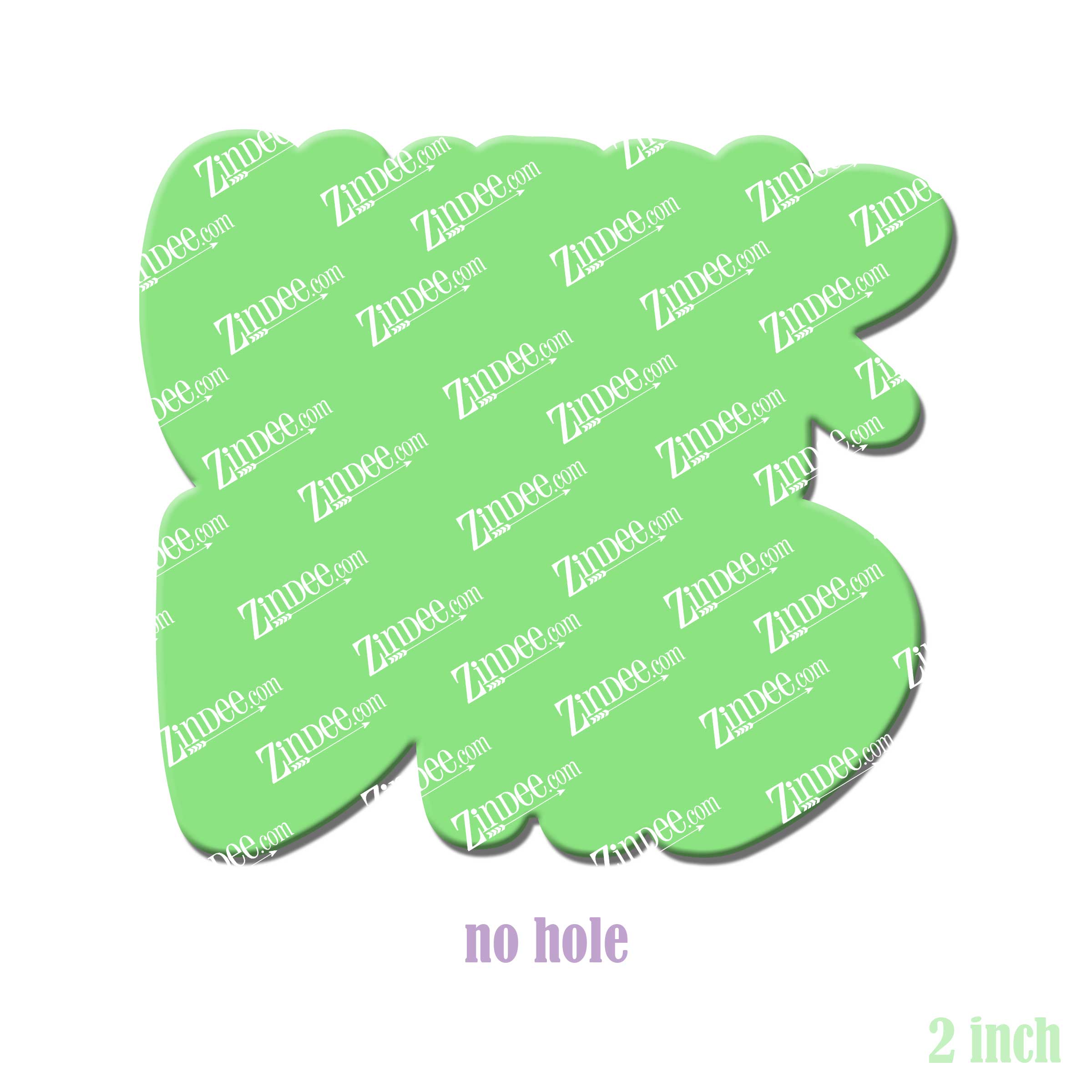 Cheer Dad acrylic blank (2 inch) NO HOLE (5 piece minimum)