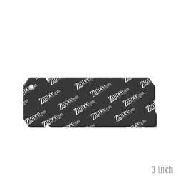 Alternative view of Cheer (word) – Acrylic Keychain Blank (3") | Optional Sticker or UV DTF