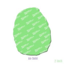 Chicken Nugget – Acrylic Badge Reel Blank (2") No Hole | Optional Sticker or UV DTF - Image 2