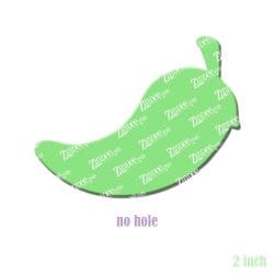 Alternative view of Chili Pepper – Acrylic Badge Reel Blank (2") No Hole | Optional Sticker or UV DTF