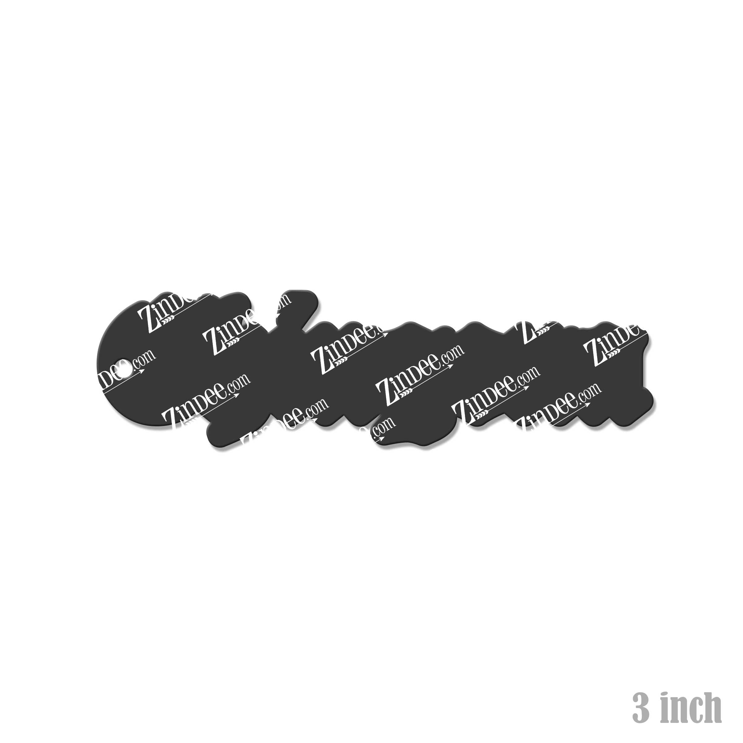 Chingona acrylic blank (3 inch)