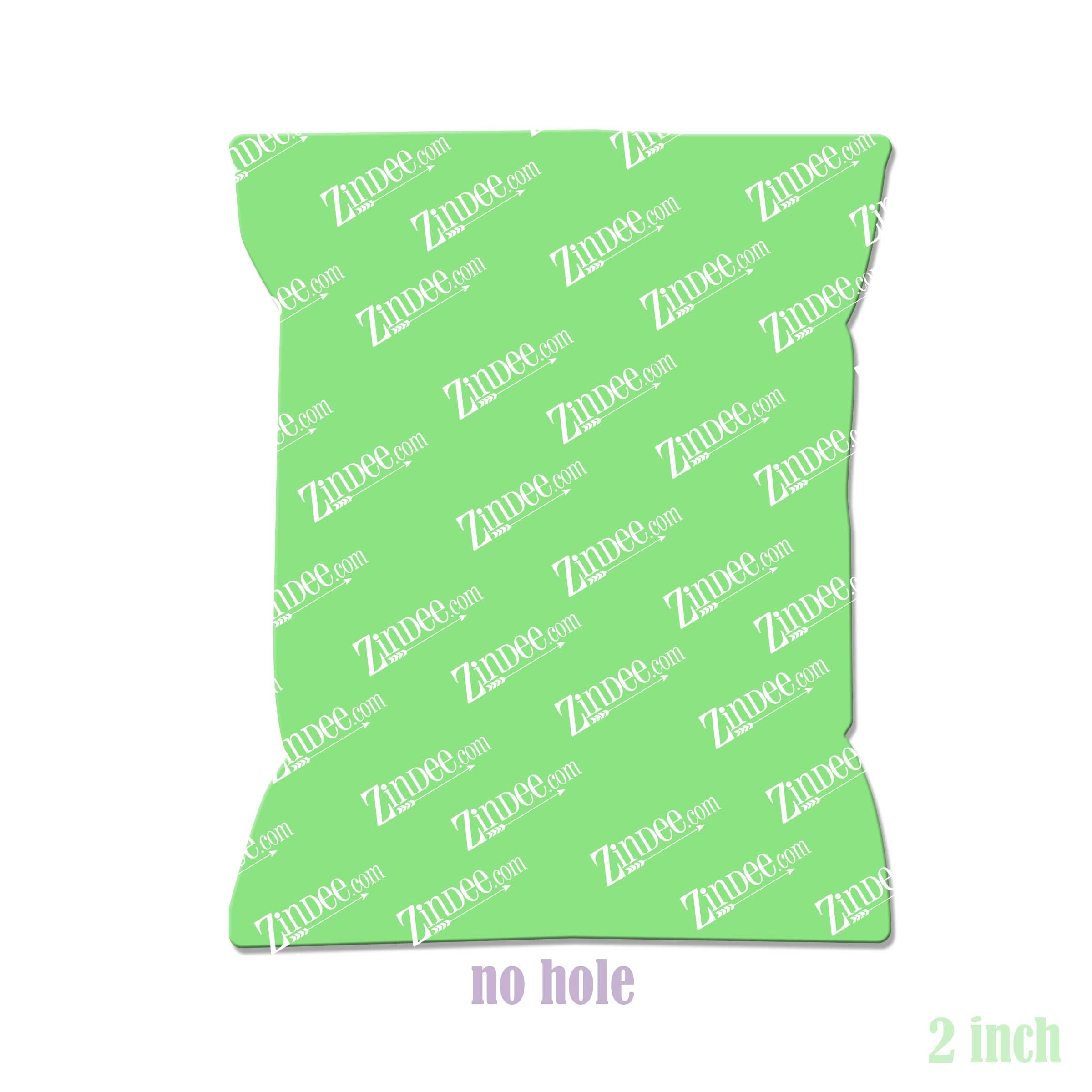 Alternative view of Chips Bag Acrylic Blank- Sticker- UV DTF (2 inch) NO HOLE