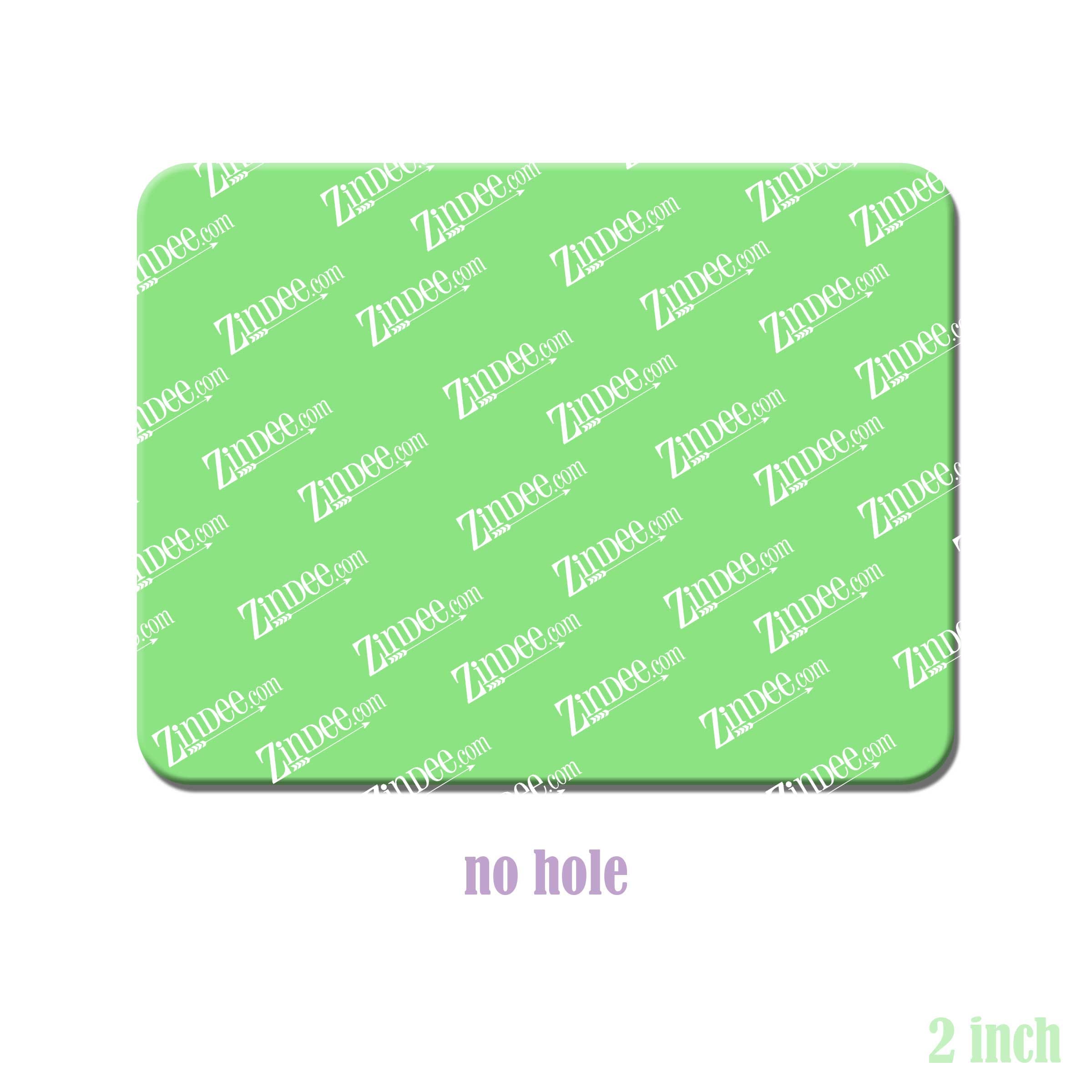 Alternative view of Chocolate Acrylic Blank- Sticker- UV DTF (2 inch) NO HOLE