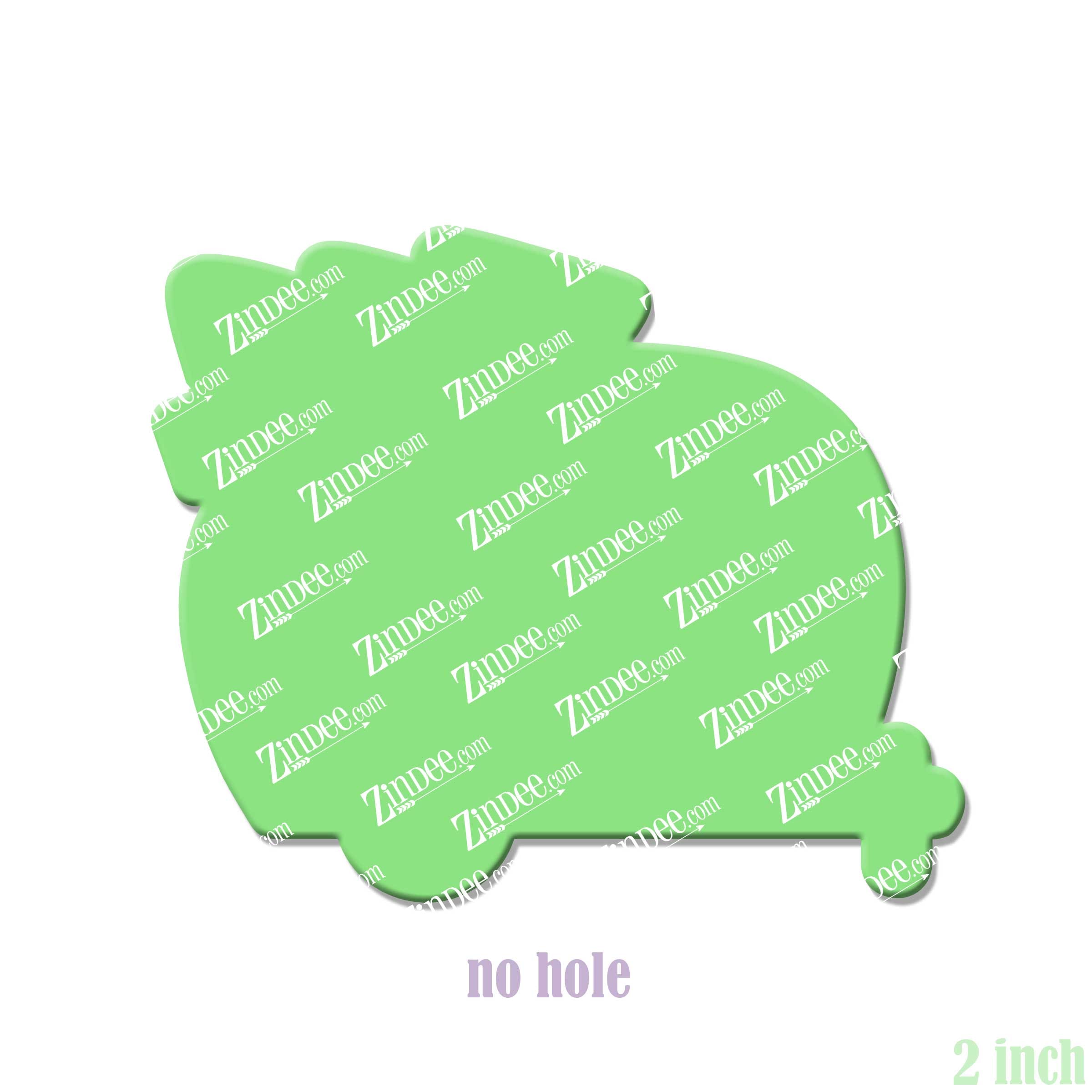 Alternative view of Christmas Camper Acrylic Blank- Sticker- UV DTF (2 inch) NO HOLE