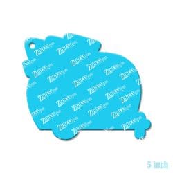 Christmas Camper acrylic blank (5 inch)