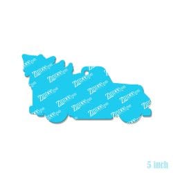 Christmas Truck acrylic blank (5 inch)