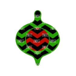 Christmas Ornament Shape Acrylic Blank- Sticker- UV DTF (1.5 inch)